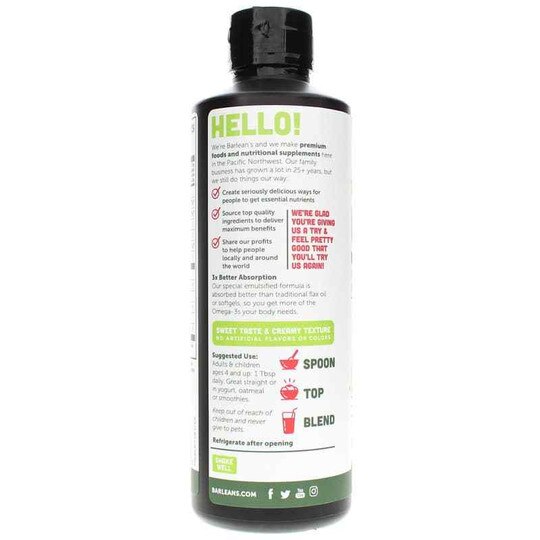 Omega-3 from Flax Oil, BOO
